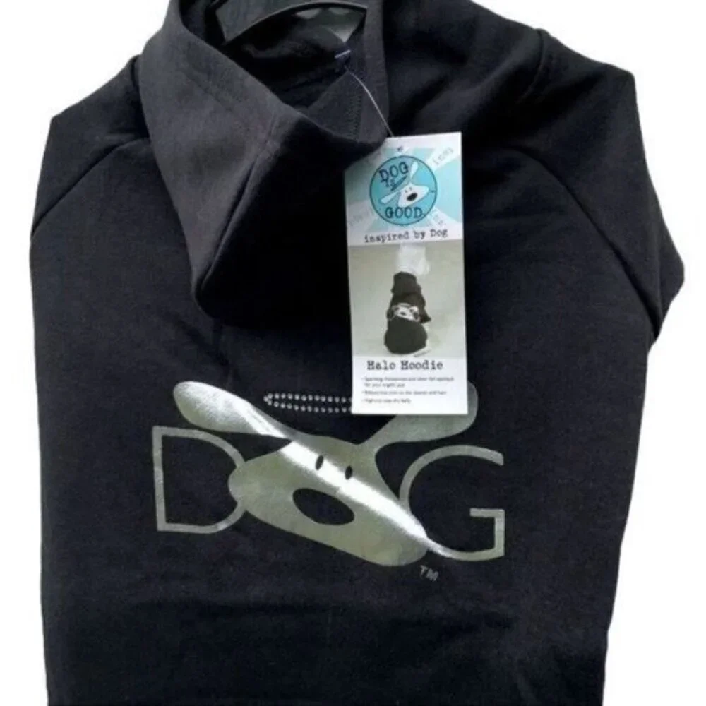 Dog Is Good Halo Hoodie Dog Sweatshirt Size Large